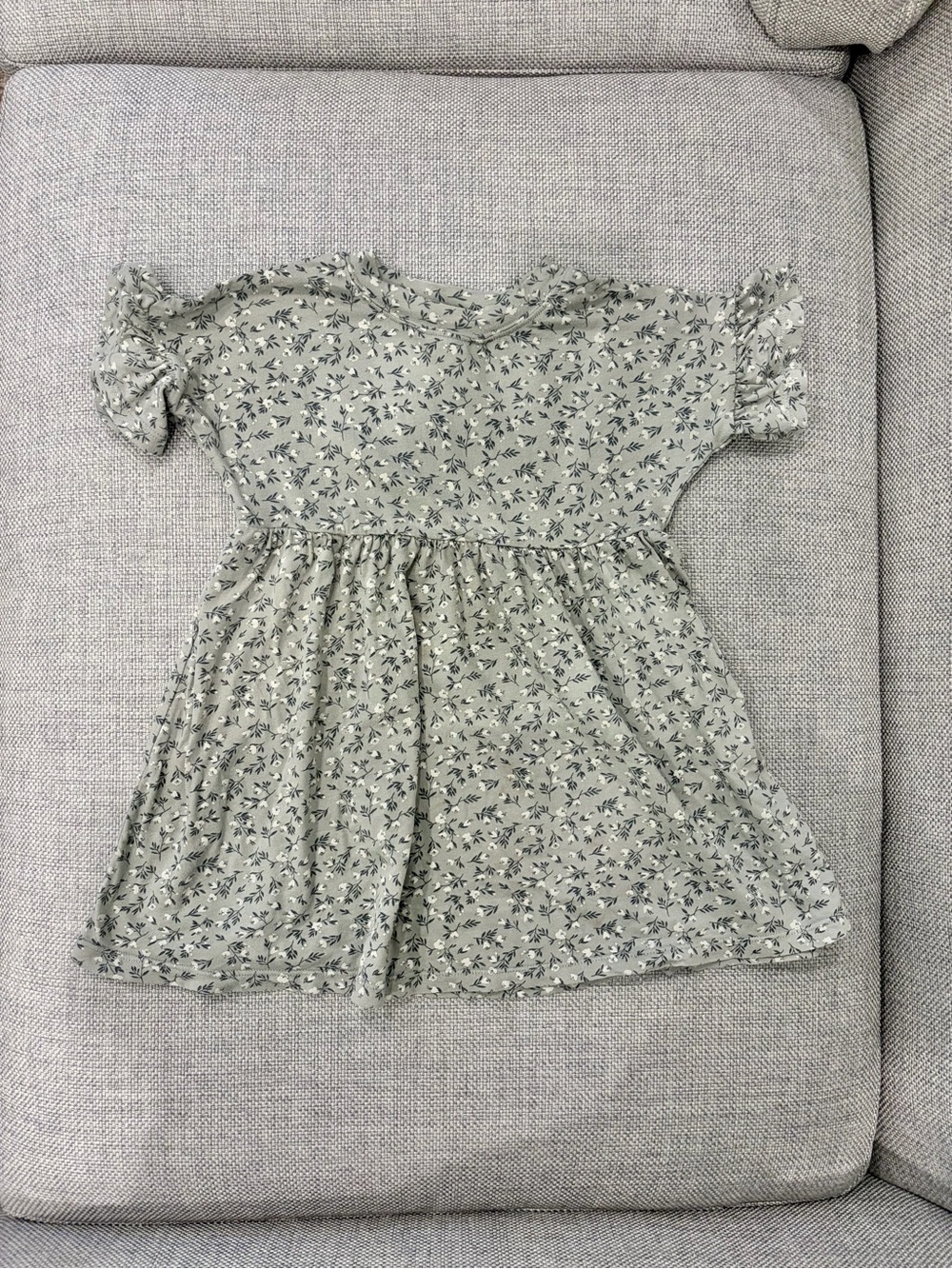 Rylee + Cru Babydoll Dress in Luna Flower, 2-3Y